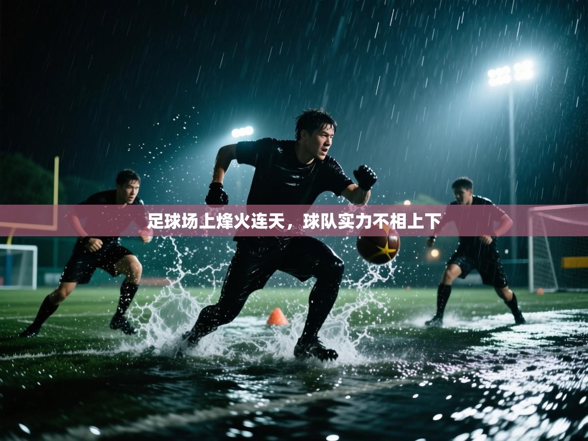 足球场上烽火连天，球队实力不相上下  第1张