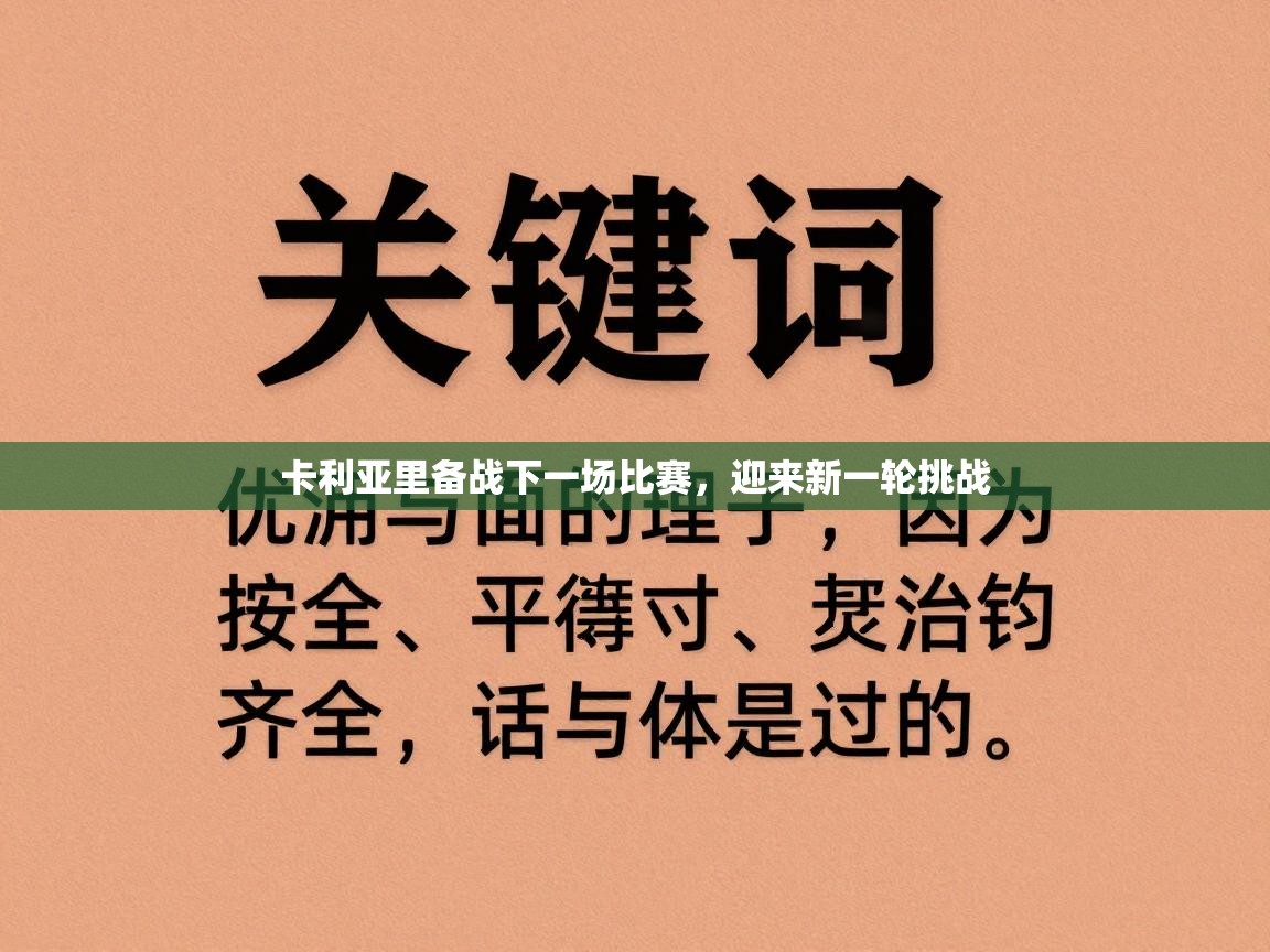 卡利亚里备战下一场比赛，迎来新一轮挑战  第1张